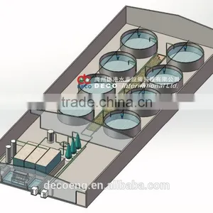 DECO Recirculating Aquaculture System for 100m3 thumbnail-1