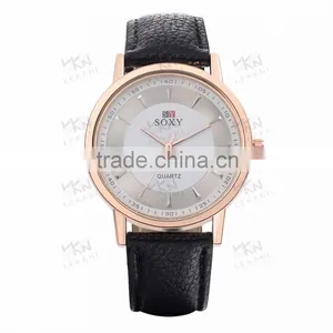 New Design Quartz Leather Watch Men 2016 thumbnail-5