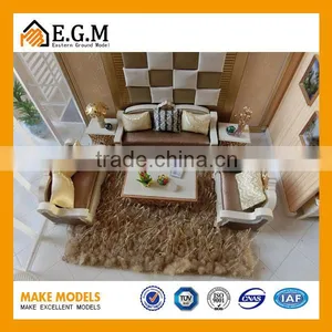 Landscape Miniature Plastic Scale Model House Making thumbnail-2