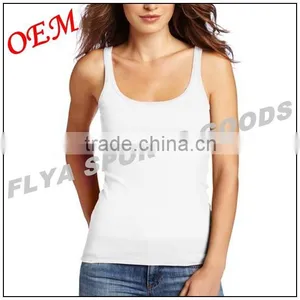 Women Fashionable Wholesale Cotton Tank Top Fitness Clothing thumbnail-5