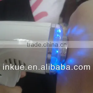 Most Popular Handheld Blue Light Cold Hammer Facial Machine for Close Pore thumbnail-3