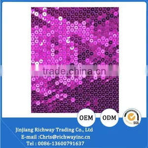 Large Reversible Sequin Fabric Embroidery Fabric Material thumbnail-2