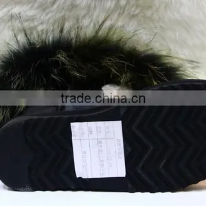 2016 HFUGG Sey Funky Women Fur Boots Winter Snow Boots With Fur Trim thumbnail-4