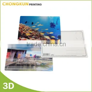 Factory Supply Cheap Souvenir Items 3D Postcard Printing thumbnail-3