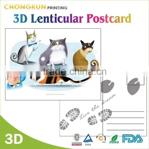 2015 the Most Fashion Photo 3d Plastic Postcard thumbnail-2