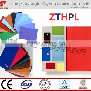 Plywood HPL;kitchen Laminate Sheets/HPL Sheet (solid Color Series)4*8 thumbnail-1