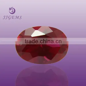 7# Oval Price of Synthetic Ruby thumbnail-1