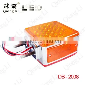 Truck/Trailer Square Double Face LED Pedestal Light With Marker Clearance Light thumbnail-4