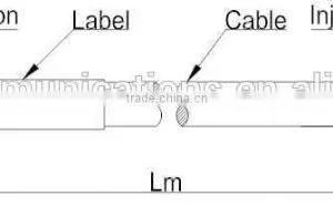 Din Male to N Male Jumper Cable 1/2'' Flexible Coaxial Cable, RF Connection Component Used in Base Station for Telecommunication thumbnail-1