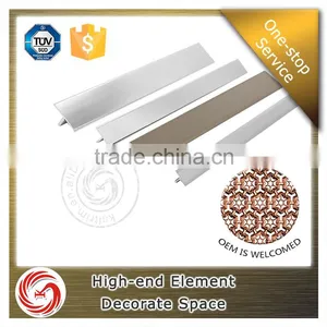 Professional OEM Floor & Wall Edge Protective Aluminum Floor Transition Strips thumbnail-1