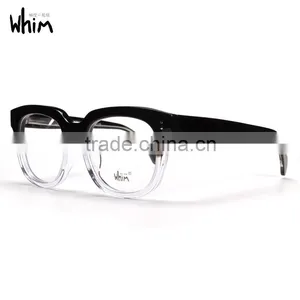 WHIM Retro Round Full Frame Handmade Acetate Glasses Frame thumbnail-4