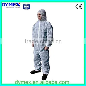 Disposable Safety Coverall With Hood,without Shoecovers thumbnail-1