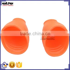 for Dirt Bike BJ-FPC-001-OR Customized Foot Peg Cover For Off Road Bike PVC Material thumbnail-3