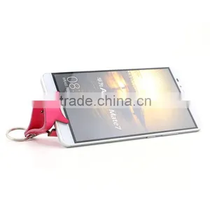 Cute Keyring Mobile Phone,keychain With Stand Function for Phone ,Keychain Cell Phone Cradle thumbnail-2