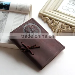 2016 New Retro Leather Dairy Notebook thumbnail-4