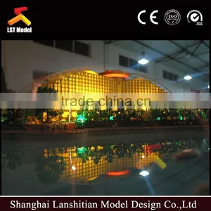 1:150 Scale Apartment Building Modern House Models thumbnail-3