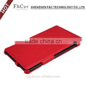 Auto Sleep/wake Feature Stand Folio Heat Setting Leather Case for ASUS ZenPad 8.0 thumbnail-2