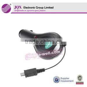 Car Charger With USB Data Cable for Samsung S3 I9300 thumbnail-1