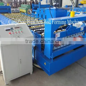 Aluminum Roll Forming Machine for Wall Tiles Making thumbnail-4