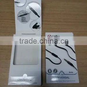 Customized Wholesale Small Cheapest Cardboard Paper Box PVC Window With Handle thumbnail-1