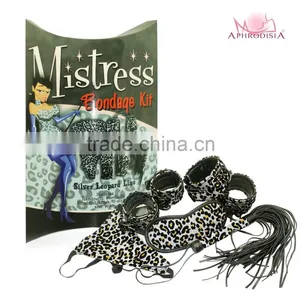 Hot Sell Sexy Leather Role Play Sex Tools S&m Bondage Paddle,whip, Eye Mask, Cuffs,collar With Leash thumbnail-1