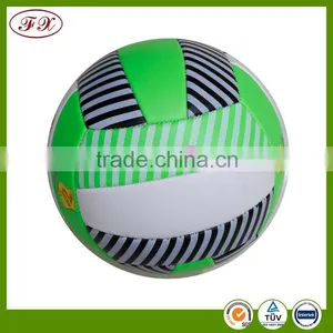 Inflatable Beach Custom Volleyball Ball Yiwu , Standard Official Professional Volleyball Ball Training thumbnail-4