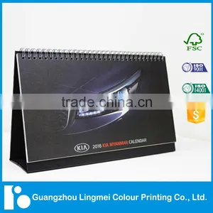 Desk Calendar Printing With Box and Foil Stamping Service thumbnail-2
