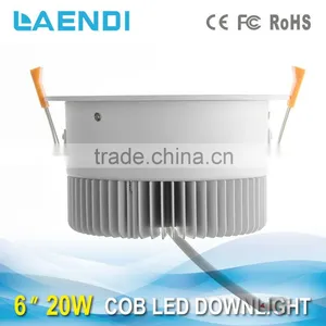 Excellent Quality 35000h Long Using Hour Easy Installation Modern Style Patented Product 20W COB LED Downlight thumbnail-1