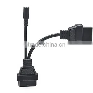 12 Pin OBD2 to 16 Pin OBD2 Connector Adapter Cable for Mitsubishi thumbnail-2