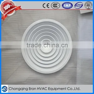 HAVC System Aluminum Material Dampers Ceiling Round Air Vent Diffusers thumbnail-1
