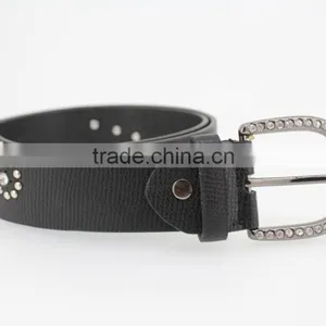 Women's Fashion Flowermetal Studded Jeans Belt With Shiny Rhinestone Accessories in Chinese Factory thumbnail-6