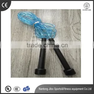 Top Quality Colorful Speed Bearing Aerobic Exercise Jump Rope With Long Handle thumbnail-1