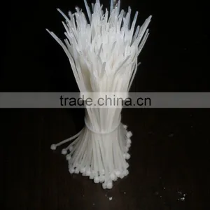 Better Quality Corrosion-resisting:94v-2 Self-locking 4.8*100 Black Nylon Cable Ties Tensile Strength:50lbs thumbnail-2