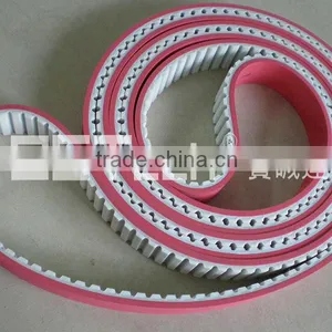 PU Timing Belt Coated With 4mm Red Rubber thumbnail-1