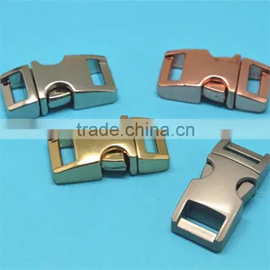 High Quality Metal Breakaway Buckle,double Side Release Buckle,Curved Metal Buckle for Pet Collar thumbnail-3