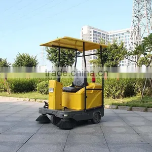 Multifunctional Industrial Electric Ride on Street Sweeper (DQS12A) thumbnail-6