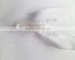 3# Silicone Pvc Zipper Close End Zipper With Painted Auto-lock Thumb Zipper Slider Coate Zipper thumbnail-5