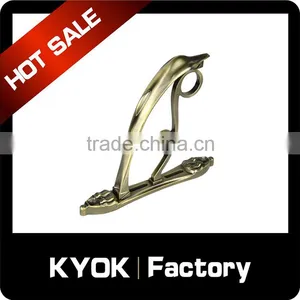 KYOK Sumptuousness Chrome Silver Curtain Pole Wall Brackets,brackets Multiple Parts 19mm/22mm/25mm thumbnail-3