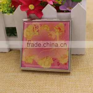 Good Quality Promotion Gift Square Bling Compact Mirror / Pocket Mirror for Girls thumbnail-5