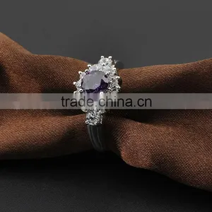 Well-built Fashion Women Top-level Turkish Gemstone Rings thumbnail-3