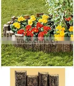 Wood Log Effect Lawn Edging thumbnail-1