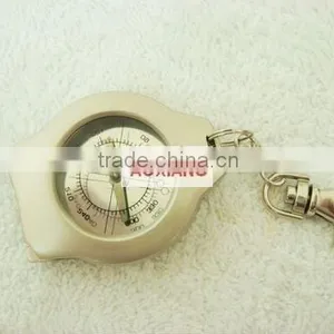 T43 Experienced Exporter Promotional Brass Compass Keychain thumbnail-1