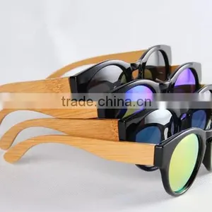2015 High Quality FDA Natural Bamboo Acetate Sunglasses thumbnail-4