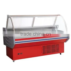 Hot Sales Dishes Showcase Display Cabinet / Supermarket Dishes Showcase thumbnail-2