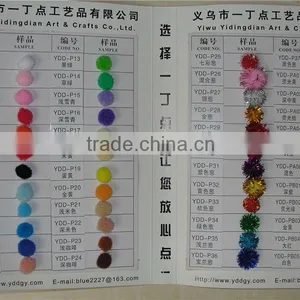 New Material Assorted Colorful Diy Crafts Education Toys Pompoms thumbnail-4