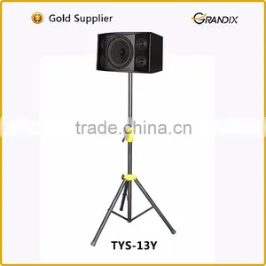 Height Adjustable Studio Adjustable Steel Speaker Stand thumbnail-1