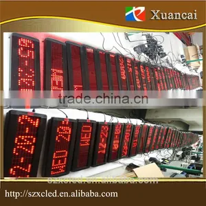 P7.62-7x40(5.3x31cm Lighting Area) Wireless Advertising Led Display Programming Running Small Led Displays Quality Choice Most Popu thumbnail-6