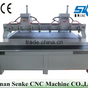 New Year Promotion Price Cutting Machine Two-to-eight Head Woodworking Wood Cnc Router Machine thumbnail-2