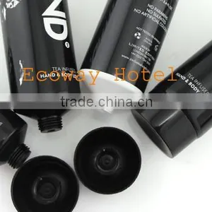 Black Plastic Shampoo Bottles for Hotels Big Empty Bathroom Cosmetic Bottles thumbnail-2