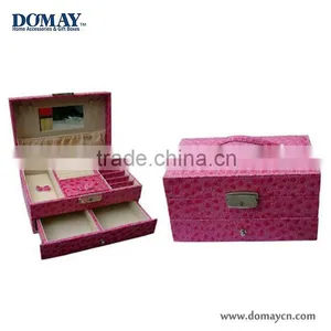 Faux Leather Jewellery Box for Jewellery Storage/storage Box/PU Leather Jewellery Box thumbnail-3